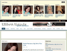 Tablet Screenshot of elliottharris.com